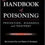 Dreisbachs Handbook of Poisoning Prevention Diagnosis and Treatment-Thirteenth Edition