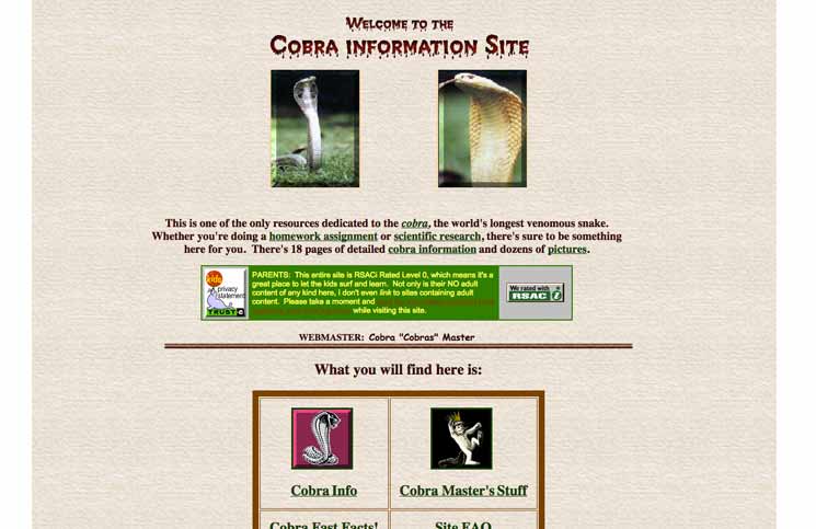 about cobras