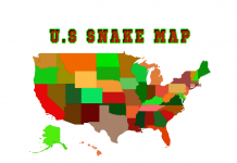 North American Snakes: U.S Interactive Map North American Snakes Map