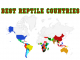 Map: Best Reptile Habitat in the World Reptile Habitat